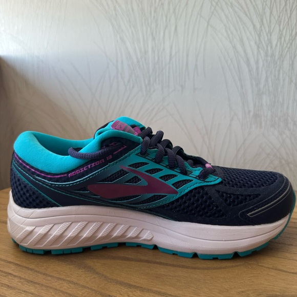 Brooks Addiction 13 Women’s Size 6.5 M Running Shoes Blue 1202531B456 - Picture 9 of 15